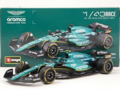 BBurago Burago Aston Martin AMR23 #14 Fernando Alonso 2023 1/43 18-38090#14 - Immagine 1 di 3