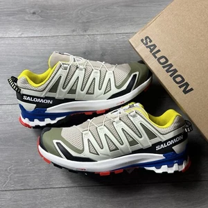 Salomon XA Pro 3D V9 día lluvioso / blanco / azul lapislázuli - talla UK 8 / EU 42 - Imagen 1 de 7