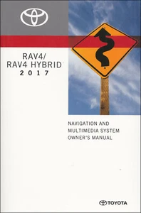 2017 Toyota Rav4 Navegación Sistema Propietarios Manual Guía Libro Rav 4 Gas Y - Imagen 1 de 2