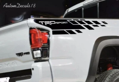 2016 - 2022 Toyota Tacoma TRD SPORT Side bed Vinyl Decals Stickers Graphics Kit - Image 1 of 4