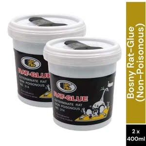 Rat Glue Trap Mouse Mice Rodent Pest Insect Sticky Odorless Non-Toxic (2 x400ml) - Picture 1 of 11