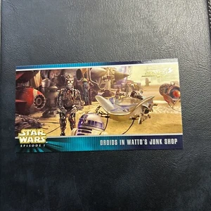 Star Wars Episode 1 WideVision Pod Race H-3 droids In WATTO Junk Shop Qui – Gon - Picture 1 of 2