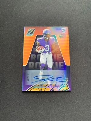 2023 Zenith Jordan Addison RC Rookie Auto Artist Proof Silver  /25 Vikings - Image 1 of 2