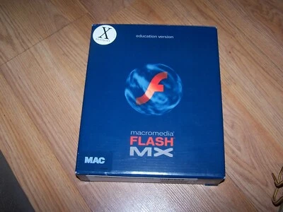 Macromedia Flash MX Macintosh Education Version SOLD AS IS - Image 1 of 2