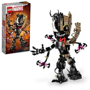 LEGO Marvel Venomized Groot 76249 Transformable Marvel Toy for Play and Disp... - Picture 1 of 8
