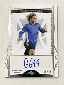 Cade Cowell Leaf Trinity 2022 automático #’d/99 - Imagen 1 de 2