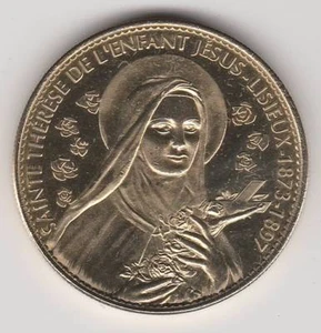 2006 CG TOKEN MEDAILLE SOUVENIR A-B -- 14 100 N°1a LISIEUX SAINTE THERESE - Picture 1 of 2