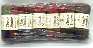 Universal Yarn Classic Shades Chili Peppers #721 Worsted Weight Lot Of 6 Sealed - Picture 1 of 4