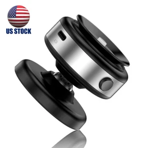 Electric Vacuum Suction Cup Magnetic Car Phone Holder Mount 360° Rotation US - Picture 1 of 18