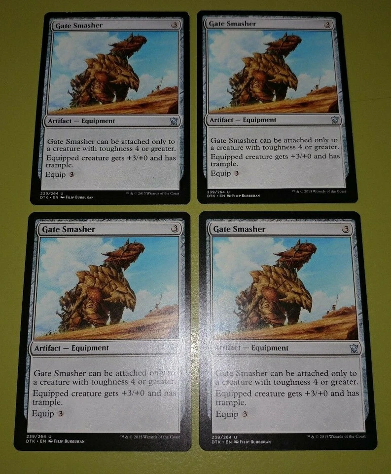 Gate Smasher x4 Dragons of Tarkir 4x Playset Magic the Gathering MTG - Image 1 of 1