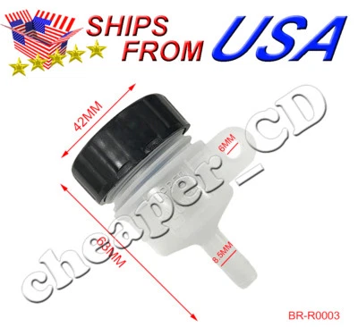 Cilindro maestro depósito aceite freno trasero Honda CR125R 125R 1987-2001 Foto 1 de 2