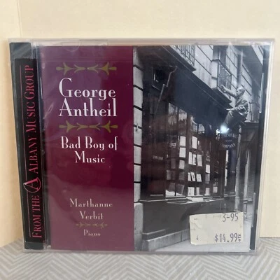 George Antheil, Marthann Verbit Bad Boy Of Music - CD, 1994  NEW/ SEALED - Image 1 of 4