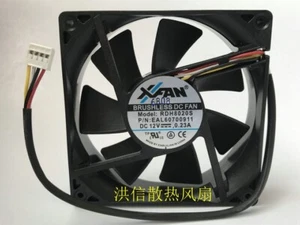 XINRUILIAN Fan RDH8020S DC12V 0.23A 80*20MM 4 Pin - Picture 1 of 4