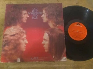 SLADE: old new borrowed and blue uk Polydor originall lp vg+/ Ex - Picture 1 of 10