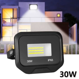 30W LED Fluter Flutlicht Strahler Scheinwerfer Außen Baustrahler Lampe Kaltweiß - Bild 1 von 8