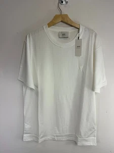 Ami De Couer Off White UTS027.726 Rundhalsausschnitt T-Shirt Größe XL UVP 130 £ - Bild 1 von 7