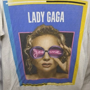 LADY GAGA Konzert T-Shirt Herren M 2017 Joanne World Tour BIG FACE doppelseitig - Bild 1 von 10