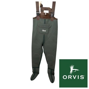 Orvis Neoprene Fishing Waders Mens Small Stocking Foot Outdoors Fly fishing - Picture 1 of 10