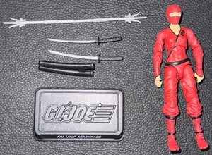 GI Joe 25th Anniv. Red Jinx 2012 SDCC Convention Exclusive 3.75" Rare - Picture 1 of 3