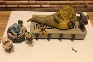 1983 Vintage Star Wars Jabba The HUTT Playset Max REBO Band Action Figures - Picture 1 of 14
