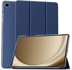 Smart Case for Samsung Galaxy Tab A9 Plus 11inch PU Leather Smart Cover Blue - Picture 1 of 5