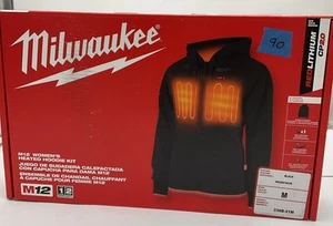 Sudadera con capucha térmica para mujer Milwaukee M12 - negra (336B-21M) - Imagen 1 de 6