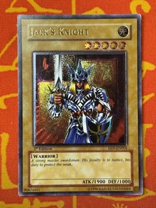 YUGIOH JACK'S KNIGHT ULTIMATE RARE 1ST EDITION MODERATE PLAY EEN-EN005 - Foto 1 di 9