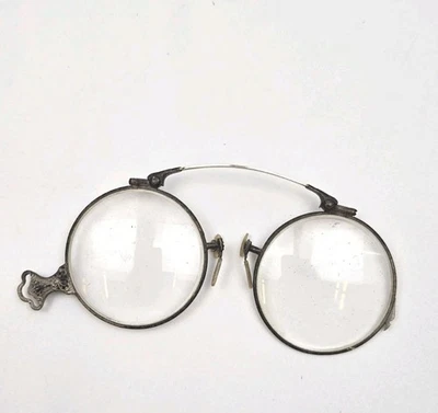 Antique Pinch Eyeglasses Pinch Nose Glasses Spectacles  - Image 1 of 3