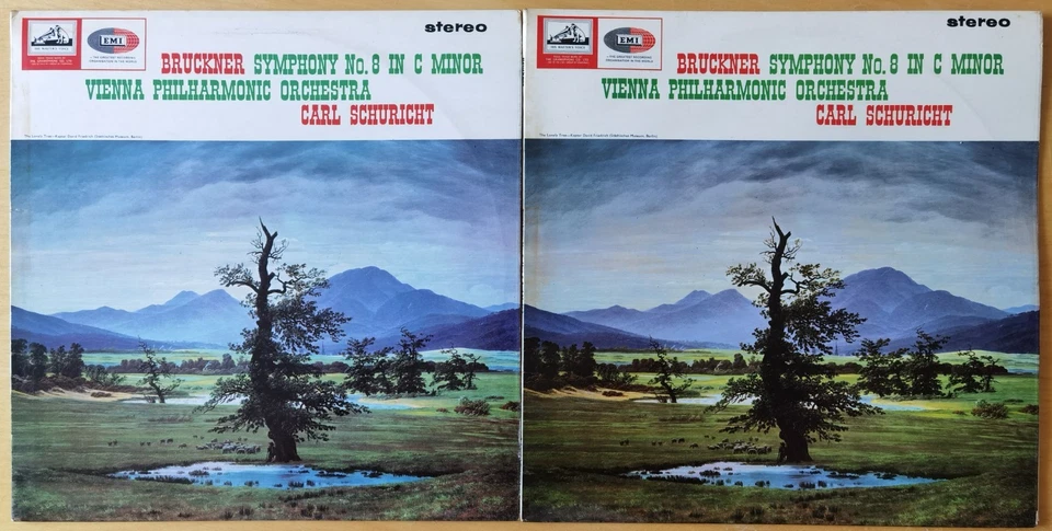 Rare Original Schuricht Bruckner Symphony No. 8 2LP HMV ASD 602 & 603 UK ED1 - Image 1 of 3