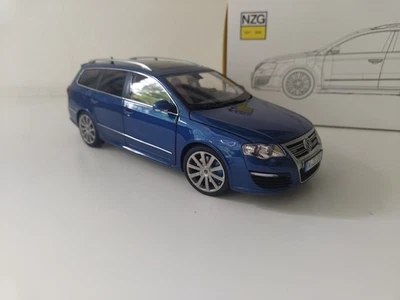 1:18 NZG VW Passat 3C B6 R36 Variant biscayblue blau Modellauto k OTTO - Bild 1 von 4
