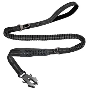 Tactical Heavy Duty Bungee Dog Leash for Medium Large Dogs That Pull, Militar... - Picture 1 of 7