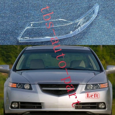 Left Side Headlight Lens Cover+Sealant Glue Fit For Acura TL 2004-2008  — 第 1/4 张图片