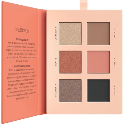 BareMinerals Mineralist Eyeshadow Palette Pigmented Blendable Shades Burnished - Image 1 of 4