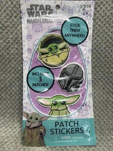 Star Wars Mandalorian Baby Yoda Grogu Patch Aufkleber - NEU - Bild 1 von 2