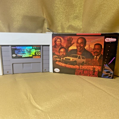SNES OJ Simpson Low Speed Chase 94 White Bronco Collectible Norm MacDonald gift - Image 1 of 4