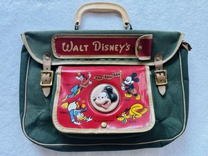 1950s Walt Disney Productions Walt Disney Mickey Mouse School Bag - Picture 1 of 8