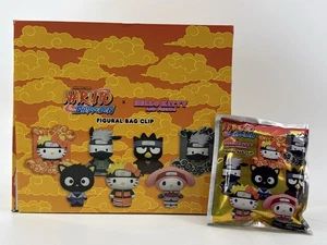 Naruto Shippuden x Hello Kitty & Friends Figural Bag Clip Blind Box Sealed - Picture 1 of 5