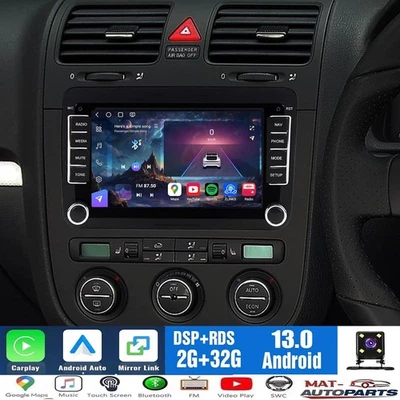 Autoradio Android 13 mit CarPlay Für Skoda Fabia 2007-2014/Fabia Combi 2008-2014 - Bild 1 von 4