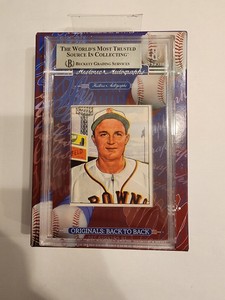 2023 Historic Autographs Back to Back cut auto BGS Owen Friend 1950 Bowman 5/5