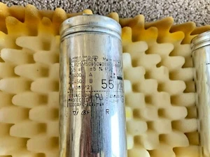 ICAR MLR25M5055060138/1-MK 55uF 450vAC MOTOR STARTER CAPACITOR - Picture 1 of 5