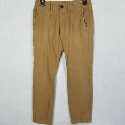 American Eagle Outfitters Slim Straight Tan Pants 26/28 Heavyweight Denim - Image 1 of 4