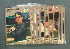 1989 Fleer Baseball Cards - Pick Your Card