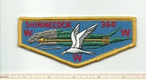 DO SCOUT BSA OA LODGE 360 SHINNECOCK FLAP S1 NO FDL SUFFOLK COUNCIL NEW YORK NY - Foto 1 di 1