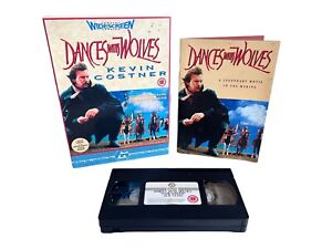 Dances With Wolves VHS Box Set 1992 Widescreen Edition & Colour Booklet RARE