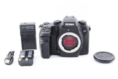 Sigma SD1 Merrill Black 46.0MP Digital SLR Camera Body English Language - Image 1 of 4