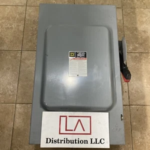Square D H364 Heavy Duty Safety Switch 200 Amp 600 Vac (SEE PICS FOR DETAILS) - Picture 1 of 3