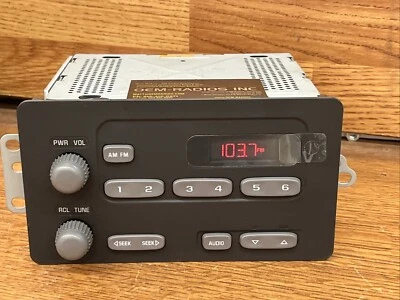 2000-2005 Mint UNLOCKED Pontiac Sunfire Grand Am Aztek Montana AM/FM Radio OEM - Image 1 of 4