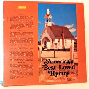 America's Best Loved Hymns Box Set 4 X LP Vinyl Word Productions Vin Nr. Mint - Picture 1 of 6