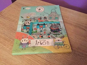 Little Thoughtful Gardener Kids 100% Cotton Apron. Mud, Plants, Flowers. - Picture 1 of 4