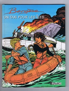 Francis BERGESE UN TAXI POUR LES ÎLES Ed. Claude LEFRANCQ EO 1996 TTBE - Imagen 1 de 3